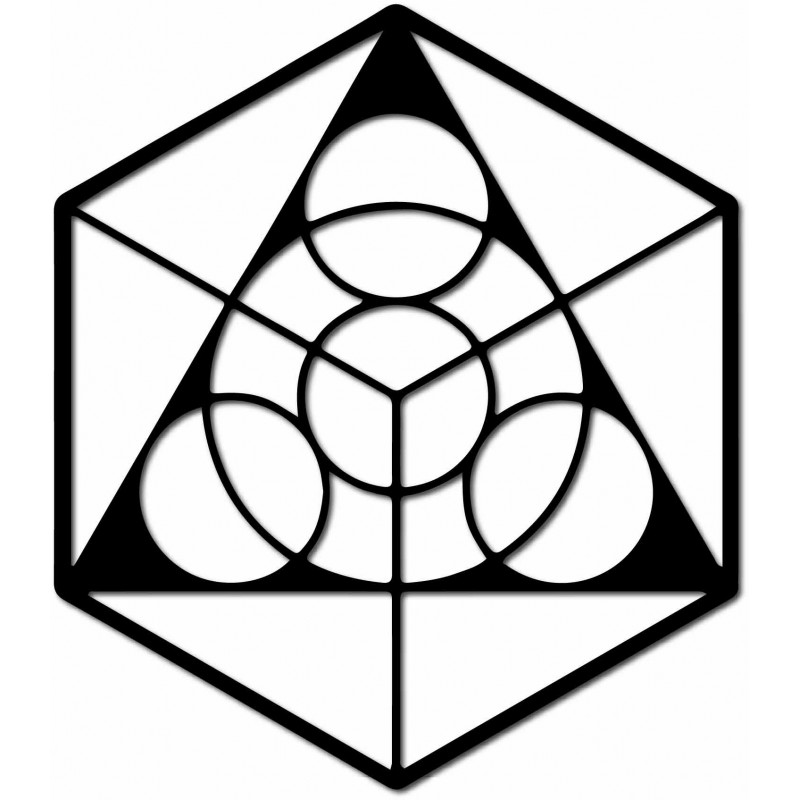 Space painting on the wall made of plywood,...