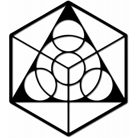 Space painting on the wall made of plywood, size from 50 to 90 cm