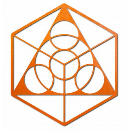 Space painting on the wall made of plywood, size from 50 to 90 cm