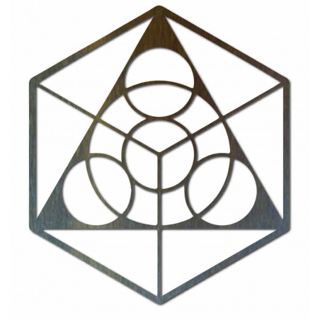 Space painting on the wall made of plywood, size from 50 to 90 cm