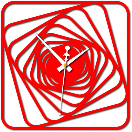 Stylesa - Wall clock Desing plexiglass HARBOR and black X0093