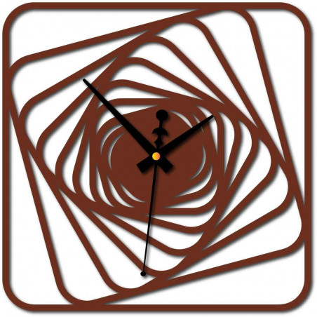 Stylesa - Wall clock Desing plexiglass HARBOR and black X0093