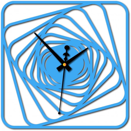 Stylesa - Wall clock Desing plexiglass HARBOR and black X0093
