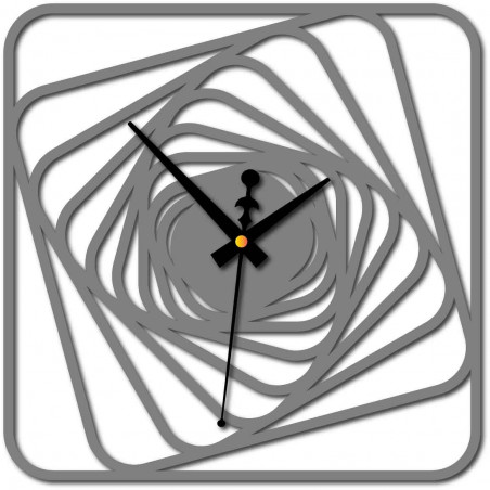 Stylesa - Wall clock Desing plexiglass HARBOR and black X0093