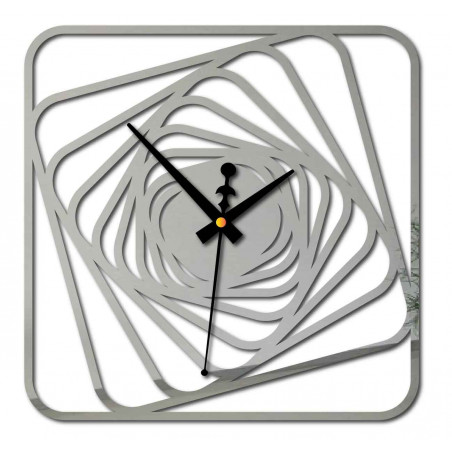 Stylesa - Wall clock Desing plexiglass HARBOR and black X0093