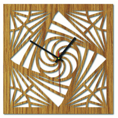 Sentop - MDF Wall clock for kitchen HDF16 and black