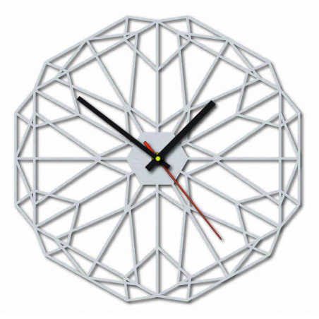 Sentop - MDF Wall clock for living room HDKF017 and black 40 cm
