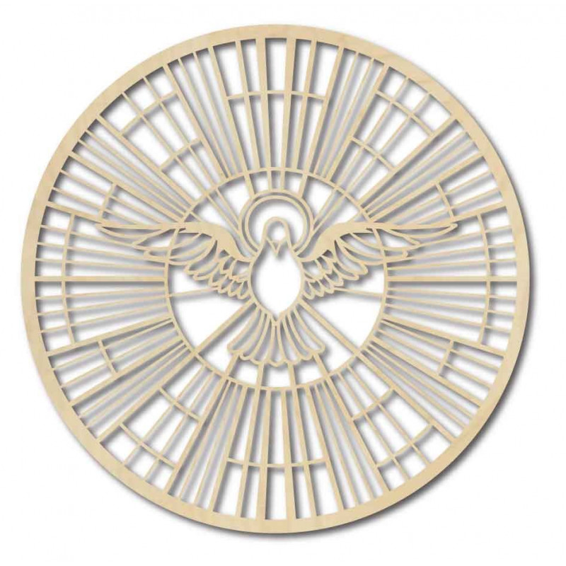 Wooden image of a Dove - Symbol of the Holy Spirit