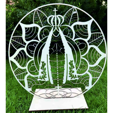 Wooden decorative wall picture with natural design