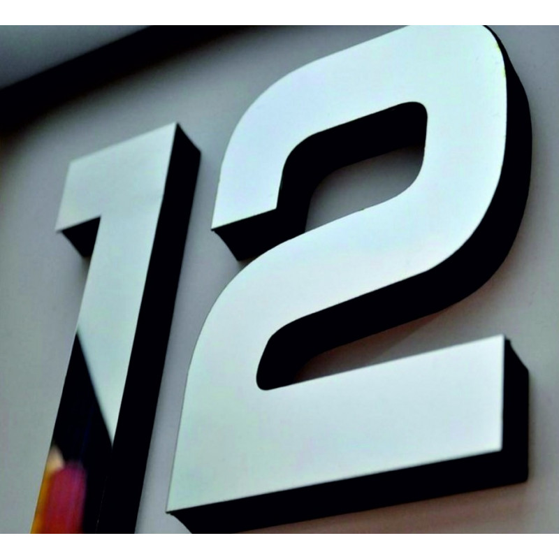 Wall clock adhesive SQUARES 3D