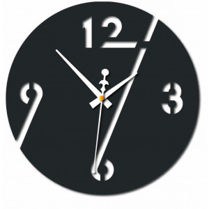 Sentop - Modern wall clock ARON PR0354 also black 2