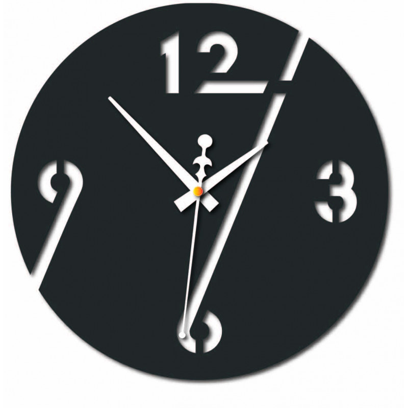 Sentop - Modern wall clock ARON PR0354 also black