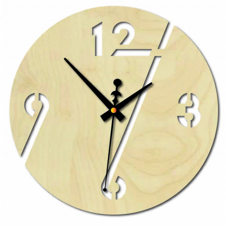 Sentop - Modern wall clock ARON PR0354 also black