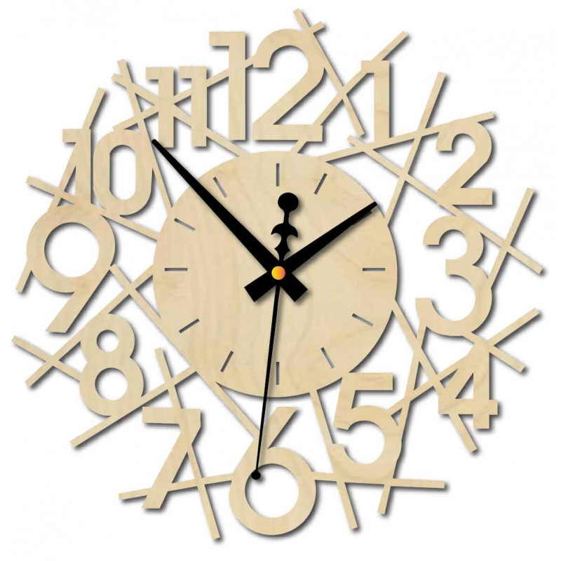 Modern wall clock - SAJFA