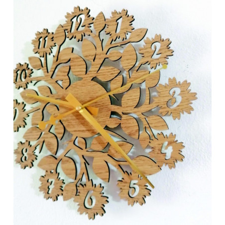 Sentop - MDF Wall clock for kitchen HDKF018 also black