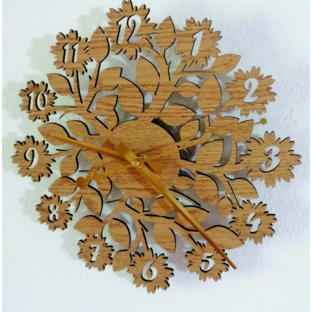 Sentop - MDF Wall clock for kitchen HDKF018 also black