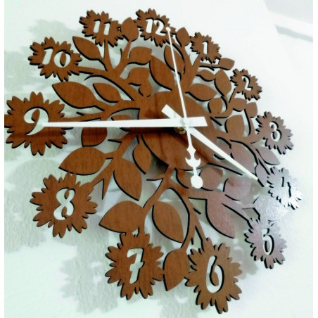 Sentop - MDF Wall clock for kitchen HDKF018 also black