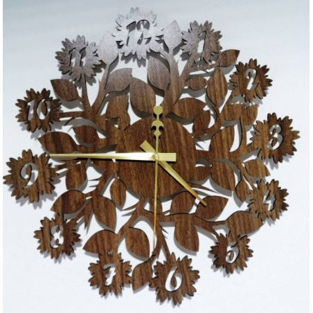 Sentop - MDF Wall clock for kitchen HDKF018 also black