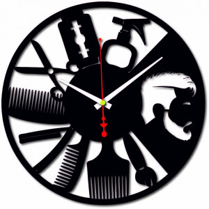 Wall clock for barbershop - GAJFA 2