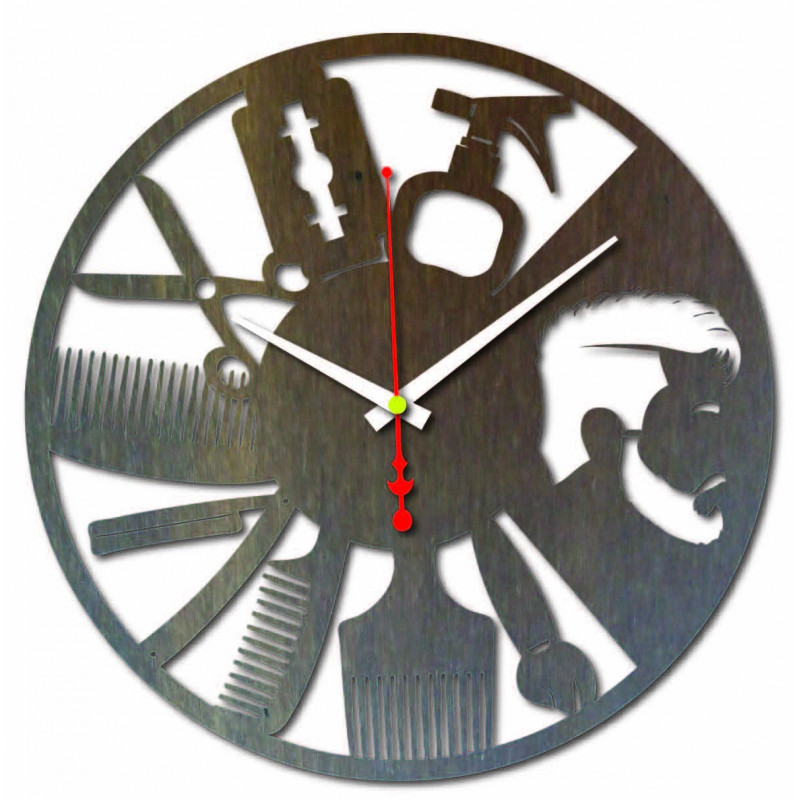 Wall clock for barbershop - GAJFA
