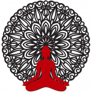 Sentop - Mandala 3D image on the wall of Buddha mandala... 2