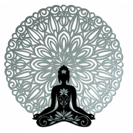 3D Wall Decor Buddha in mandala 50, 70, 90 cm