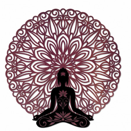 3D Wall Decor Buddha in mandala 50, 70, 90 cm