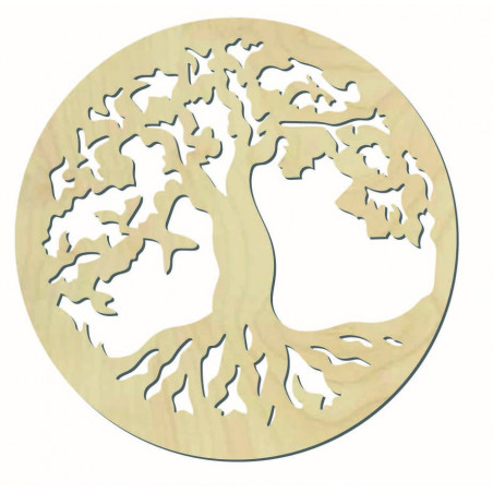 Sentop - Picture on the wall tree of life MALVEN
