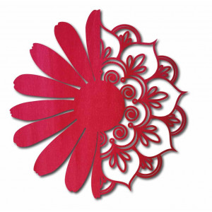 Wall painting flower - MARGARET 2