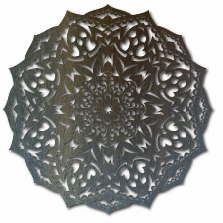 Wooden mandala on the wall - CIRCEL