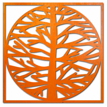 Wall painting tree in frame MRLVENA