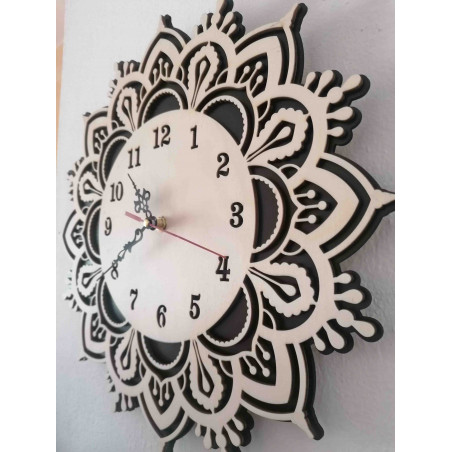 Wooden wall clock - USVIT
