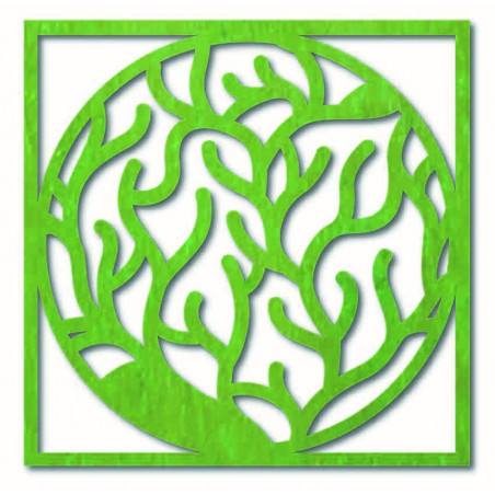 Modern wall painting of branches in a frame - STEITI