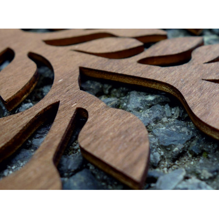 Stylesa - Modern wall painting made of plywood LLUTF PR0380-A