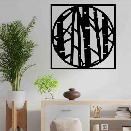 Stylesa - Modern wall painting made of plywood LLUTF PR0380-A