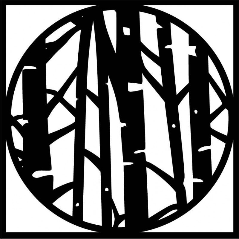 Stylesa - Modern wall painting made of plywood...