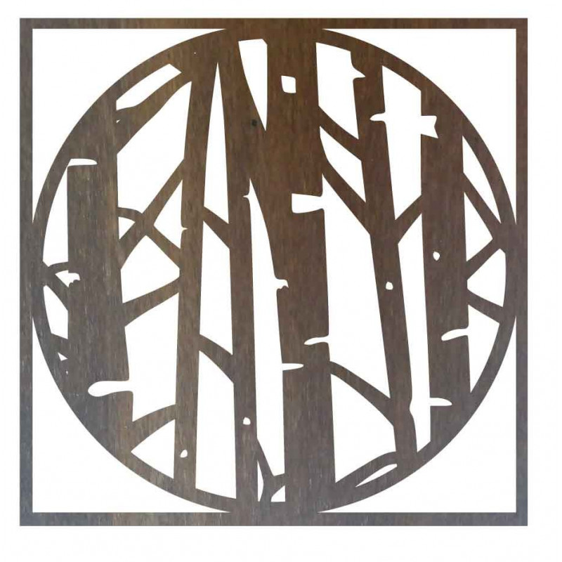 Stylesa - Modern wall painting made of plywood...