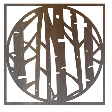 Stylesa - Modern wall painting made of plywood LLUTF PR0380-A