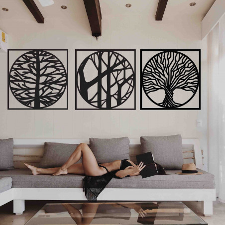 Stylesa - 3 piece painting on the wall DESIRROO