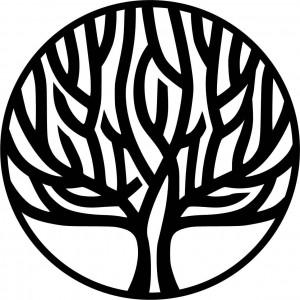 Stylized wooden painting Tree of Life - HELFOOLL 2