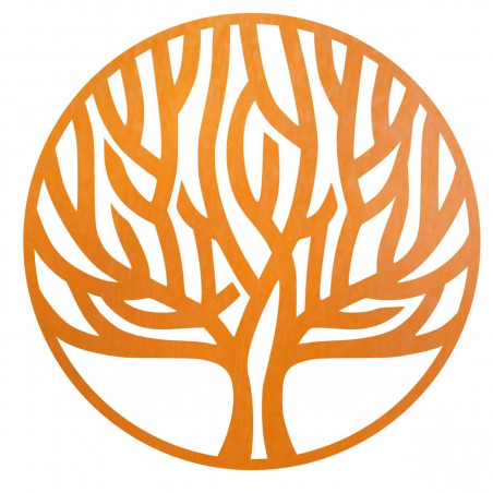 Stylized wooden painting Tree of Life - HELFOOLL