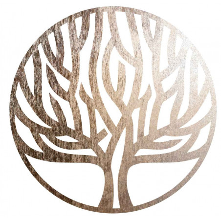 Stylized wooden painting Tree of Life - HELFOOLL