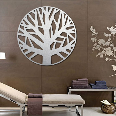 Wooden wall picture of a tree made of plywood - GOGFOG