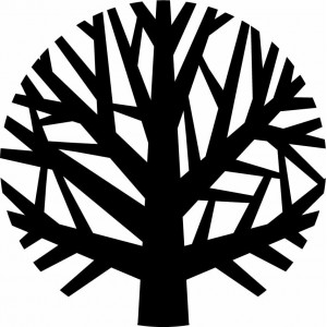 Wooden wall painting tree made of plywood - GOGFOG II 2