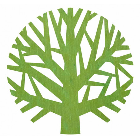 Wooden wall painting tree made of plywood - GOGFOG II