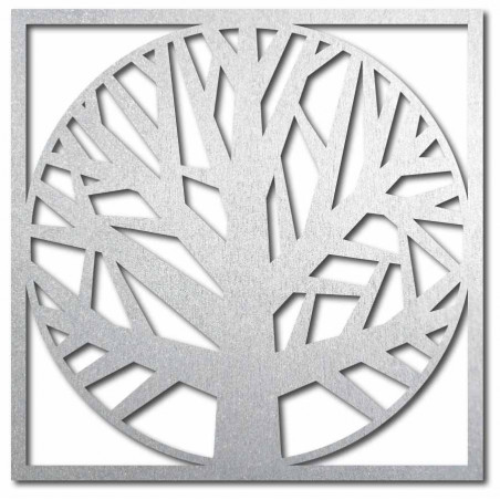 Wooden picture of a tree in a frame - OMARF