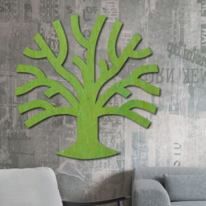 Modern wall painting plywood - wooden decoration MOARKO-B
