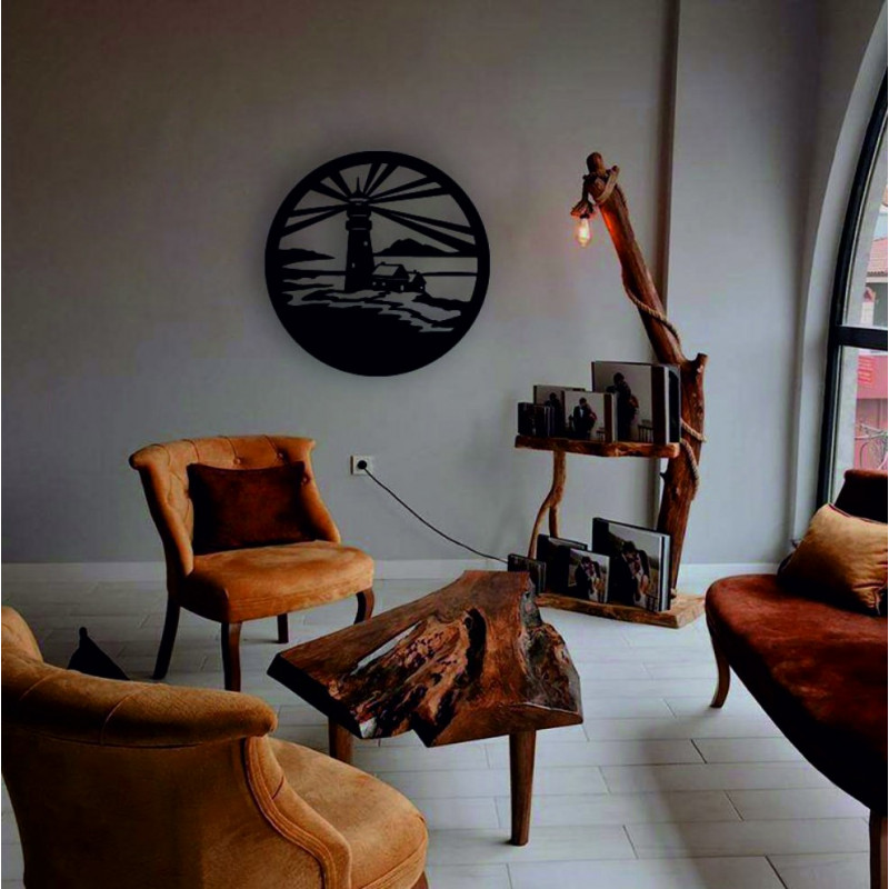 Sentop - Lighthouse modern painting on the wall...