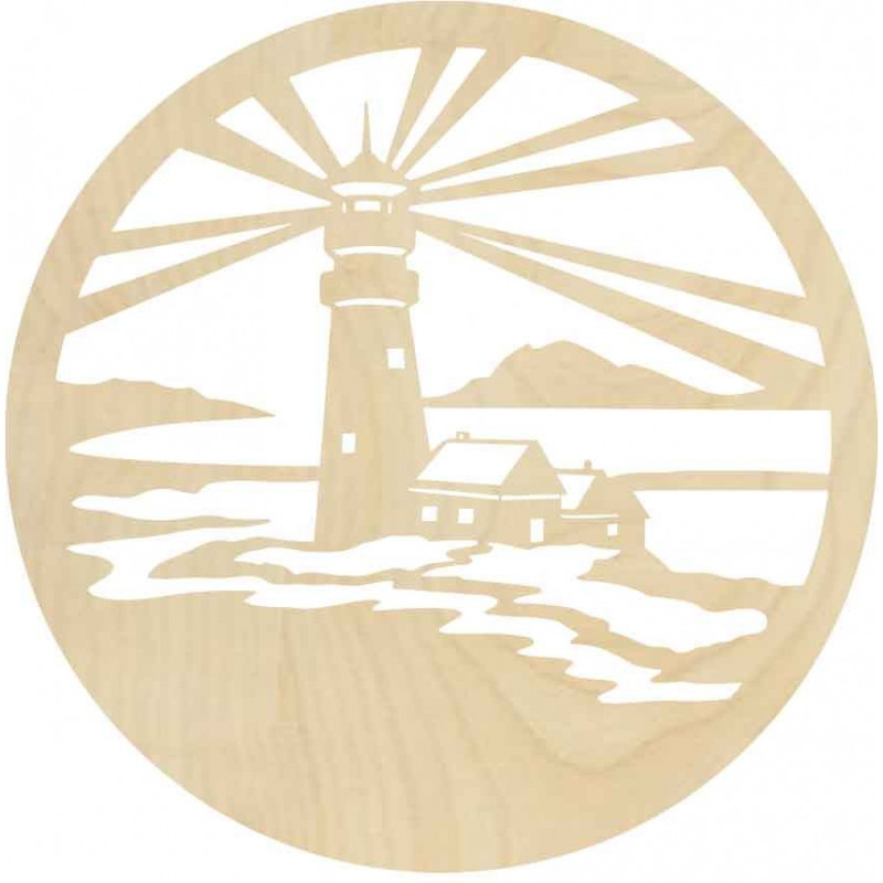 Sentop - Lighthouse modern painting on the wall...