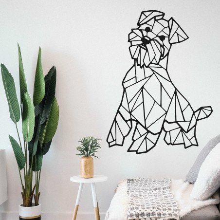 STYLESA Wooden picture on the wall HAFINKO PR0228 black